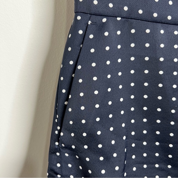 Banana Republic Polka Dot Twist Back Crop Jumpsuit - Picture 11 of 14